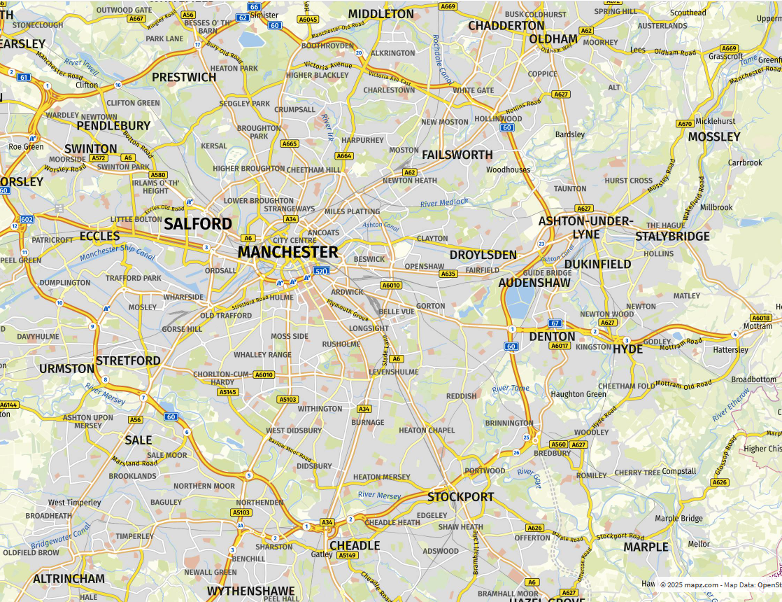 manchester-map